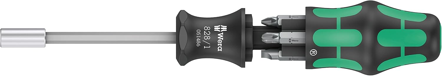 Wera Kraftform Kompakt 27 Set 2, 7-Piece Screwdriver Set, Metric - 05051511001