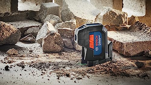 BOSCH 125ft Green 3-Point Self-Leveling Laser with VisiMax Technology
