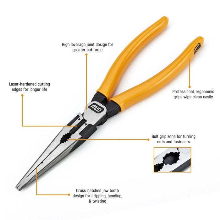 GEARWRENCH 82203-06 4 Piece Dipped Mixed Material Plier Set