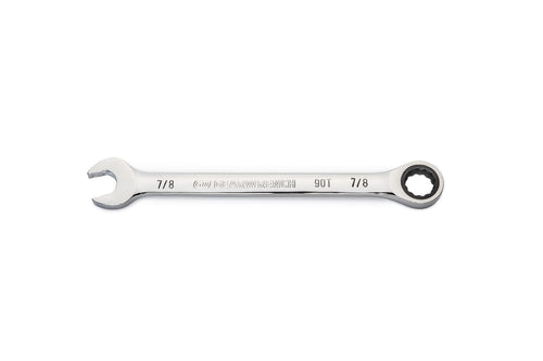 GEARWRENCH 86951 7/8" 4 Degree Swing Arch 12 Point Ratcheting Combination Wrench