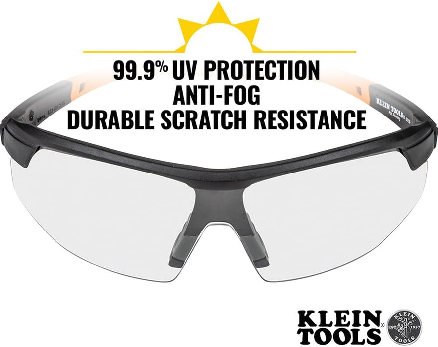 Klein Tools 60159 Standard Safety Glasses, Clear Lens