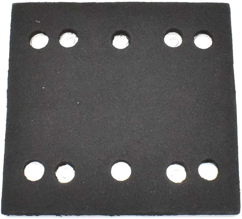 SPD19 1/4 Sheet, 6 Hole Stick on Square Sanding Pad, Replaces: Milwaukee 14-67-0275 & Ridgid 200202538