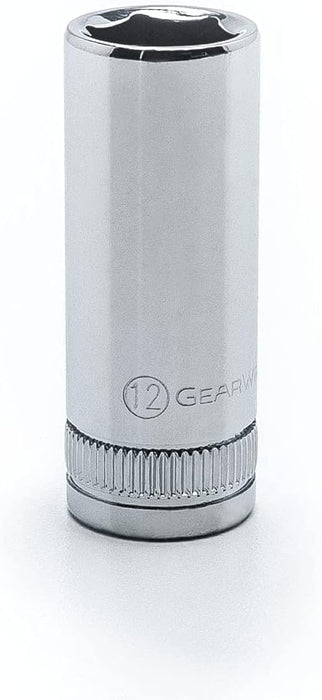 GEARWRENCH 47 Pc. 1/4" Drive 6 Pt. Socket Set, Standard & Deep, SAE/Metric - 80314D 1/4" 47-piece kit