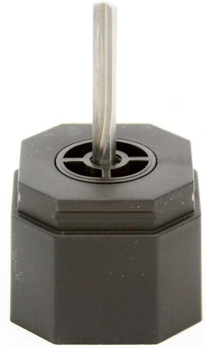 Freud 03-140 Single Flute Straight Bit with Tico Hi-Density Carbide + Black I.C.E Coating for Maximum Performance, 1/4" Diameter, 1/4" Shank Dia., 1-1/2" Height, 2-1/2" Length