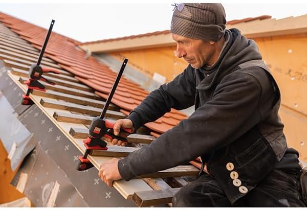 Bessey EHKL360, 24 In., Trigger Clamp and Spreader 360 Rotating Handle One-Hand Bar Clamps