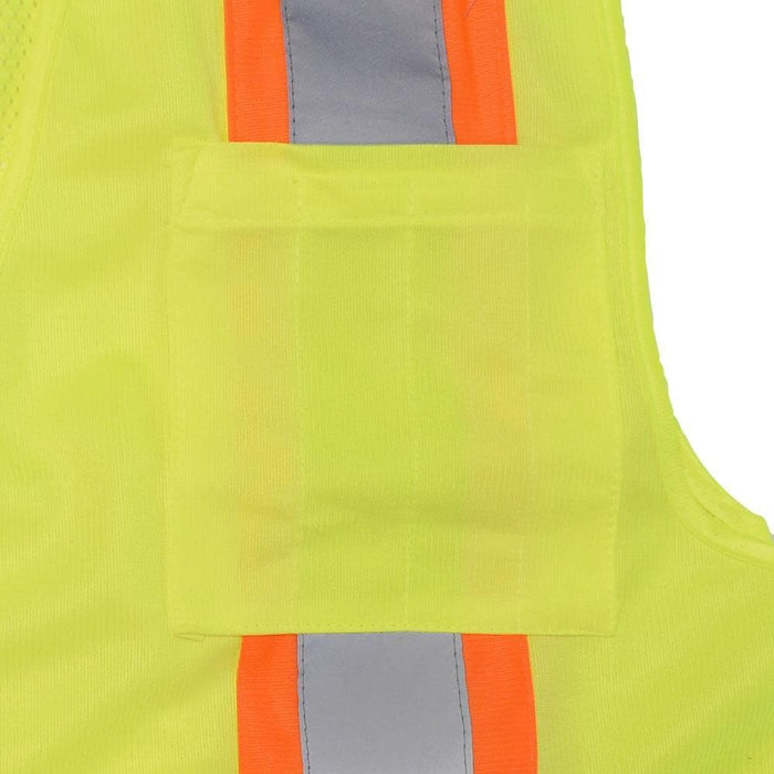 Radians | ‎SV6-GRN | Radians SV6G4X Two Tone Surveyor Class 2 Safety Vest, 4X-Large, Green