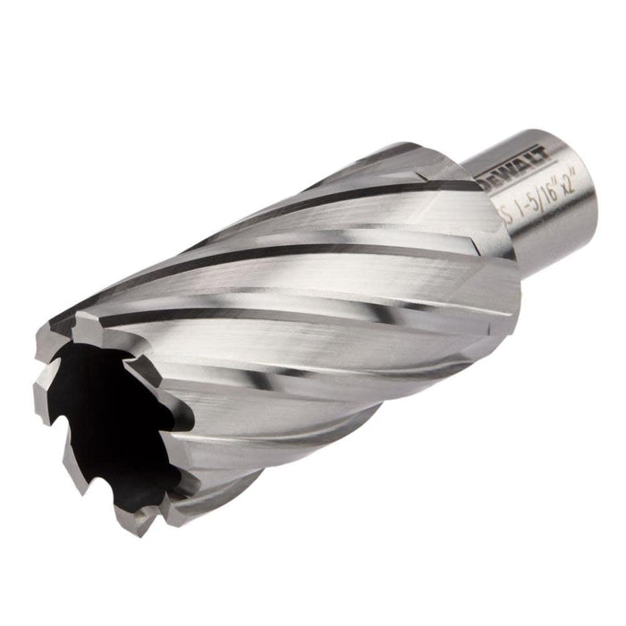 DEWALT DWAC02021 Annular Cutter 1 5/16in X 2in HSS 3/4in Weldon