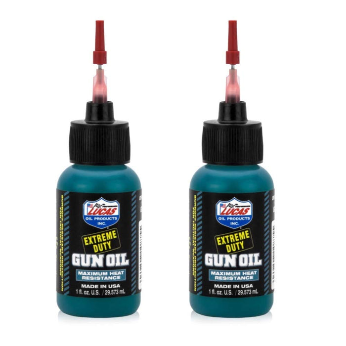 Lucas Oil 10875 Extreme Duty Gun Oil Needle Oiler, 2oz (Pack of 2)