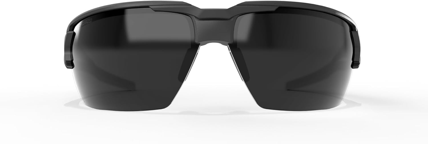 EDGE Pumori Z87 Rated Polarized Safety Glasses: Men's Safety Glasses, Non-Slip Anti-Fog Safety Glasses, Shatter Resistant Tinted Safety Glasses, Flexible Nylon Frame 99% UV Protection Men's Sunglasses