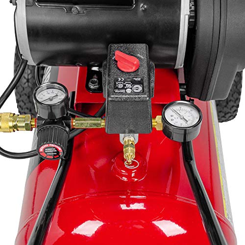 Porter-Cable PXCMPC1682066 1.6 HP 20 Gallon Portable Hot Dog Air Compressor