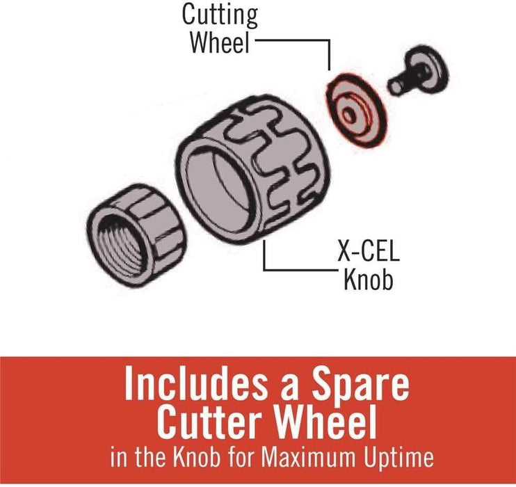 RIGID 31622 Model 150 Constant Swing Tubing Cutter, 1/8-inch to 1-1/8-inch Tube Cutter