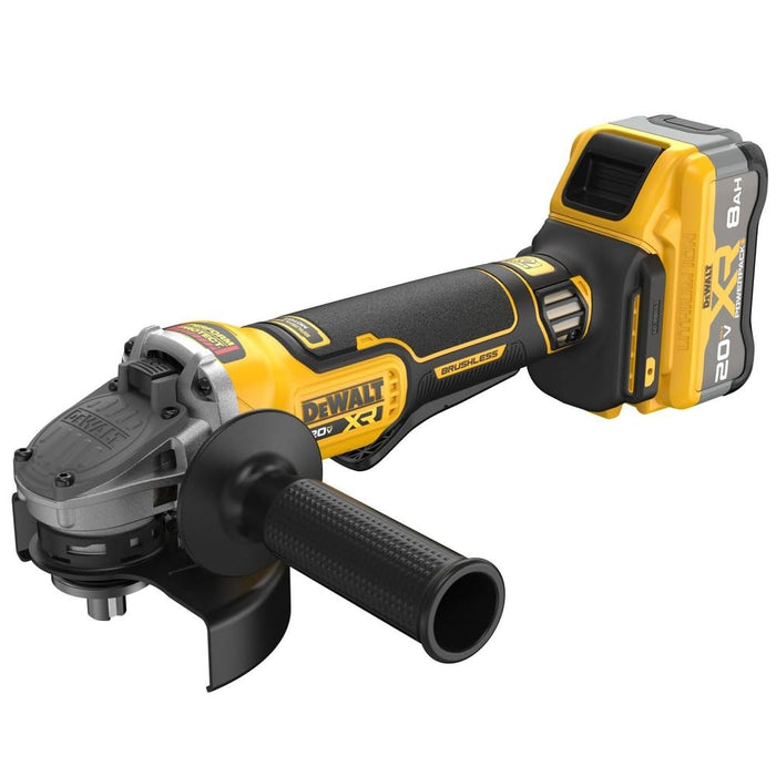 DEWALT DCG410WW1 20V MAX XR Brushless Cordless 4-1/2 in. - 5 in. Angle Grinder Kit with XR POWERPACK