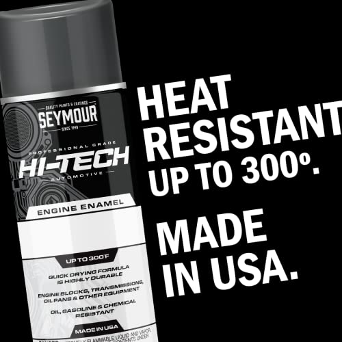 Seymour EN-41 Hi-Tech Engine Spray Paint, Chrome Aluminum 12 Ounce (Pack of 1)