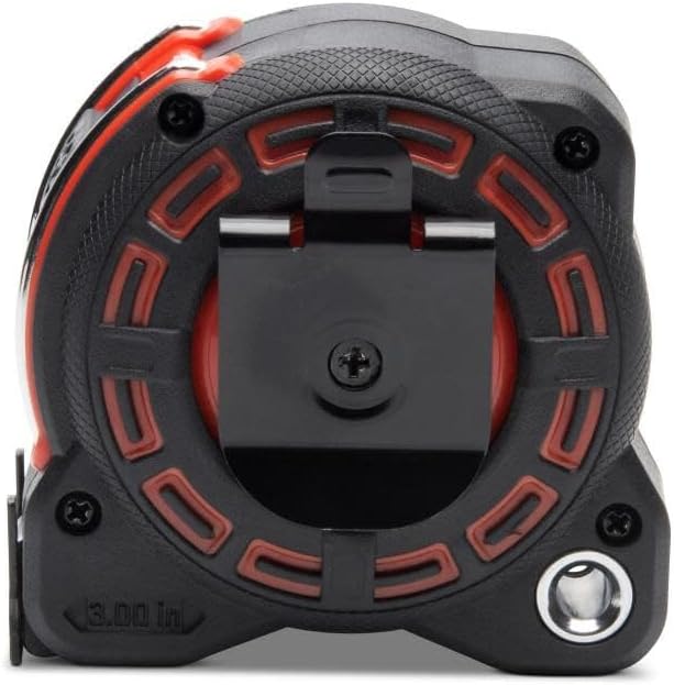 Lufkin 16-inch Shockforce G2 Tape Measure, L1216-02, Cylindrical Lock, Alloy Steel Blade and Case, 3x Blade Life, Diamond-Coated End Hook 16'