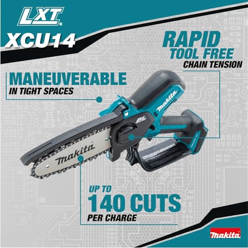 Makita XCU14Z 18V LXT Lithium-Ion Brushless Cordless 6" Pruning Saw, Tool Only