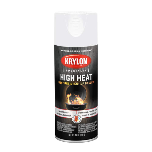 12 oz Krylon K01505777 High Heat White Spray Paint