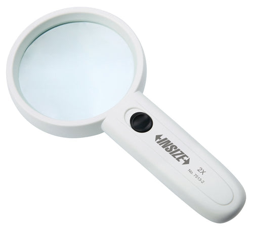 INSIZE 7513-2 Magnifier with Illumination, White