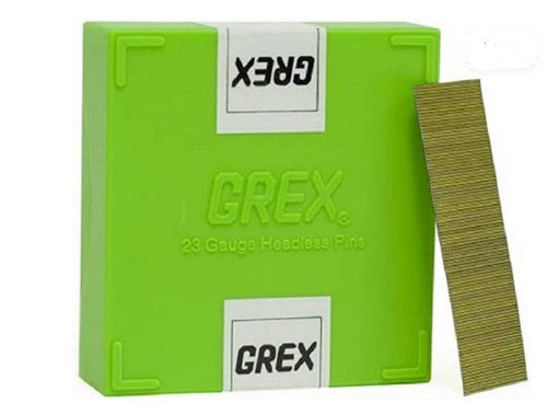 Grex (P6/45L) 1-3/4 In. 23 Ga. Headless Pins, Galvanized, 10M/Bx