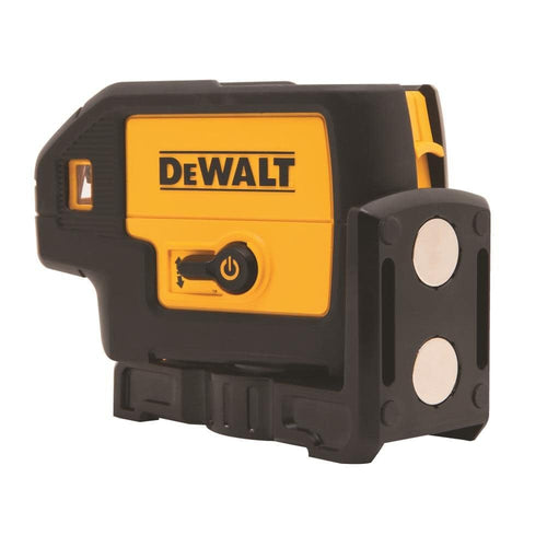 DEWALT (DW085K) Self-Leveling Laser Pointer, 5-Beam, Red