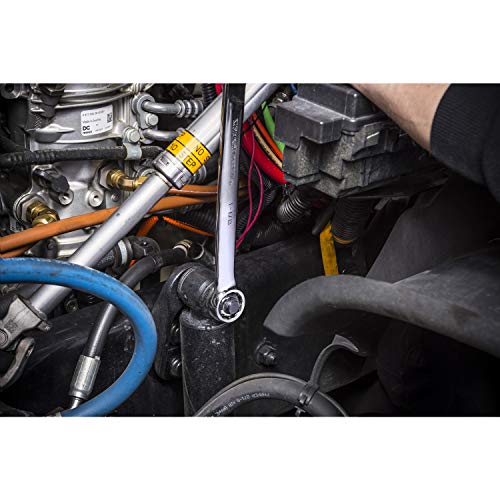 GEARWRENCH 6 Pc. 12 Pt. Combination Wrench Set, Long Pattern, Metric - 81922