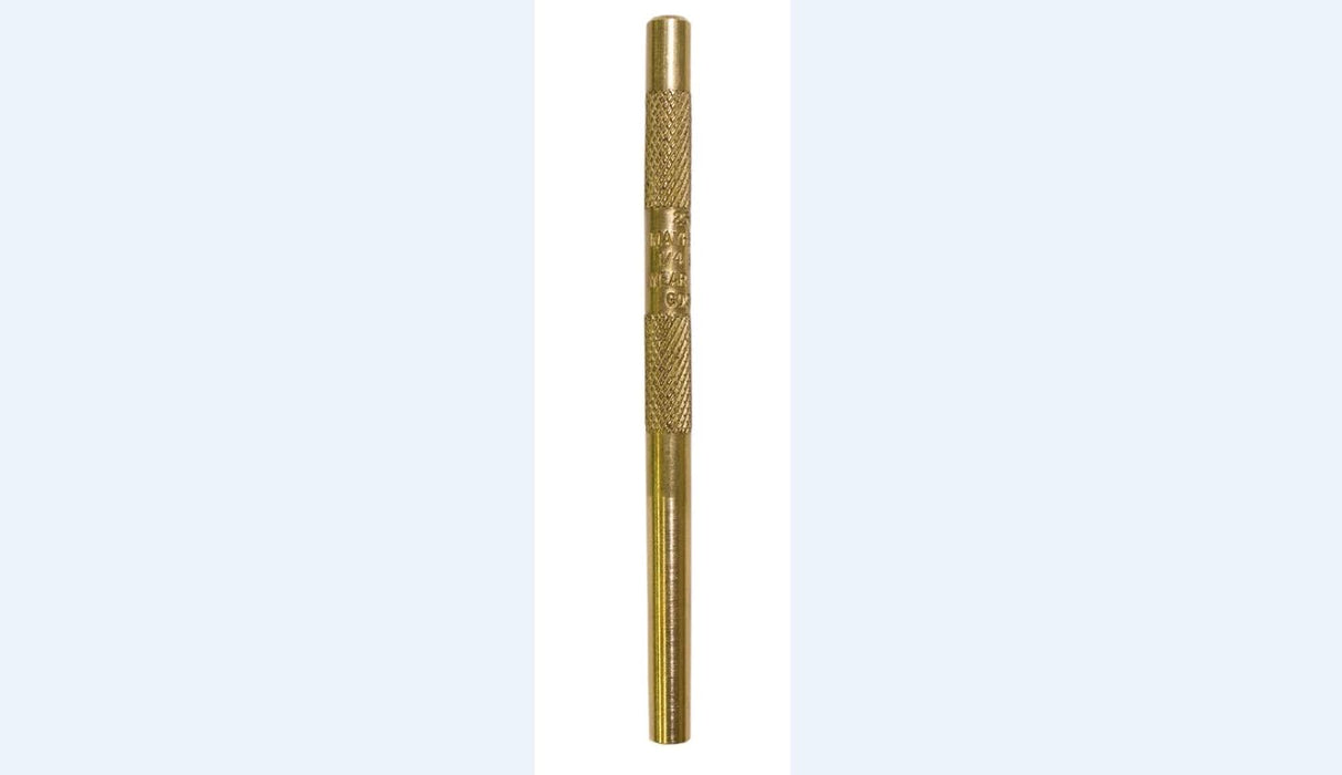 Mayhew Tools 25074 Brass Drift Punch, 1/4-6mm x 4"