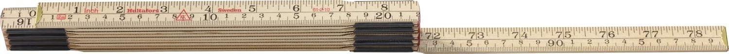 Hultafors Tools 100504U Folding Ruler 78 In Engineering Scale