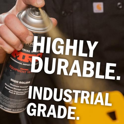 SEYMOUR 620-1413 Industrial MRO High Solids Spray Paint, Gloss White 16 Ounce (Pack of 1)