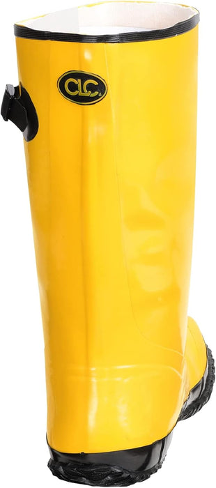 Custom Leathercraft R200-11 Men's Rain-Boots, Yellow, Size 11 US