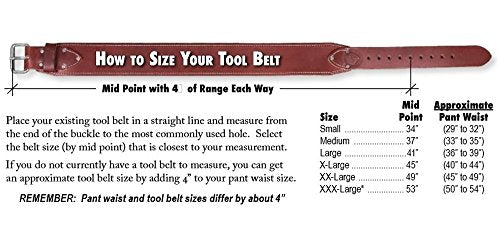 Occidental Leather 5036 XXXL Leather Pro Electrician Set