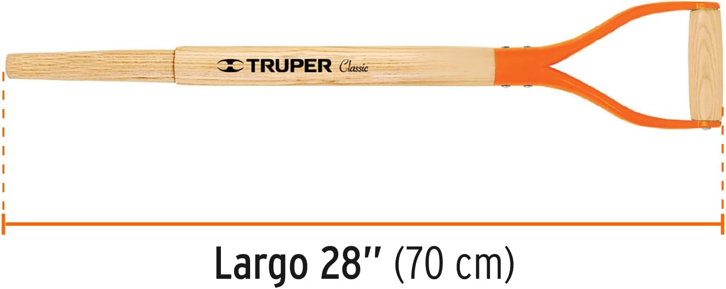 Truper MG-PY Replacement Handles for Long D-Handle Shovels 28" (71cm)