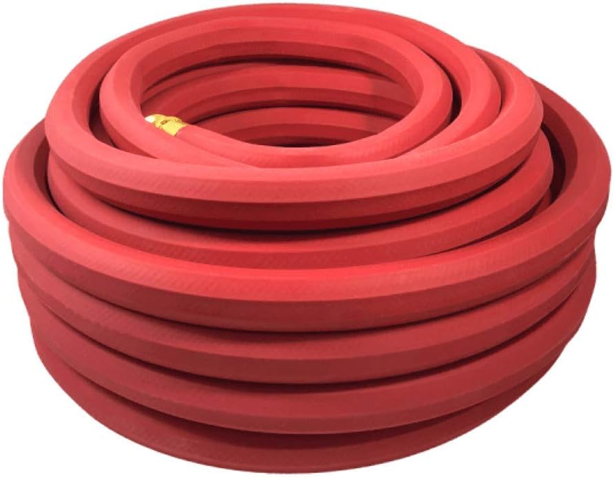 Flexon FAR3450 3/4-Inch x 50-Foot Heavy Duty Premium Farm & Ranch Rubber Garden Hose