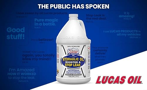 New Hydraulic Oil and Stop Leak For Lucas Oil 10018