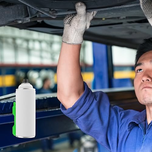 EZRED Magnetic Spray Can Holder 3-Pack Flexible Non-Marring Polymer Lid Holder Green