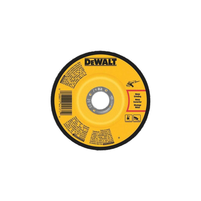 DEWALT (DW4626) 6-Inch by 1/4-Inch by 5/8-Inch-11 High Performance Metal Grinding Wheel