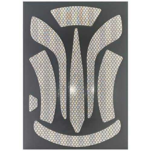 Lift Safety DAX Reflective Decals - White Medium