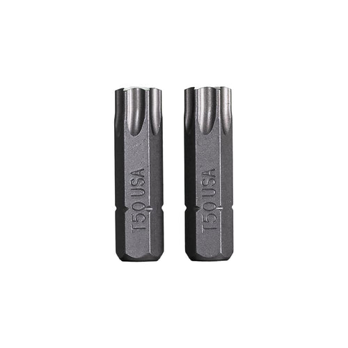 Mayhew Tools 18222-2 Torx Insert Bit, T50 x 1.25" (Pack of 2)