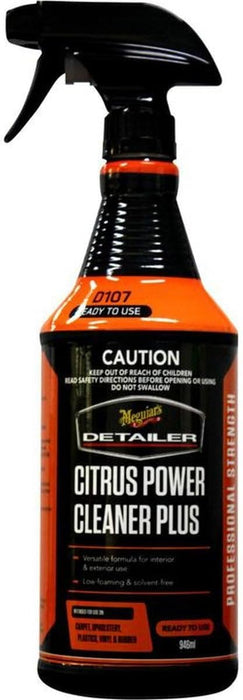 Meguiar's DRTU10732 Citrus Power Cleaner Plus, Versatile Professional-Grade All Purpose Cleaner, 32 oz
