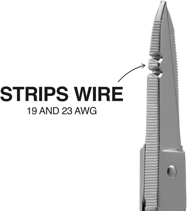 Klein Tools 100CS Serrated Electrician Scissors with Stripping
