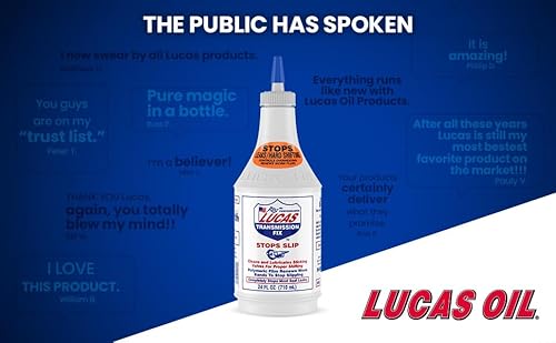 Lucas Oil 10009 Transmission Fix - 24 Ounce, White