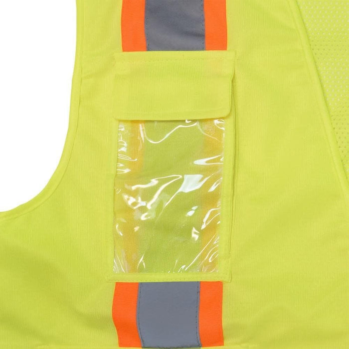 Radians | ‎SV6-GRN | Radians SV6G4X Two Tone Surveyor Class 2 Safety Vest, 4X-Large, Green