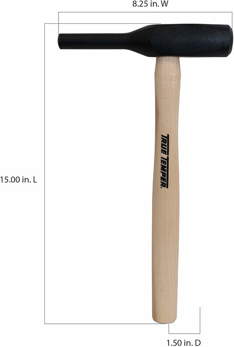 True Temper 20187300 Back-Out Punch, Black/Hickory, 7/8 in Dia x 15 in L