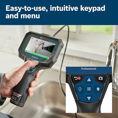 BOSCH 12V Max Connected 11ft Handheld Inspection Camera Kit