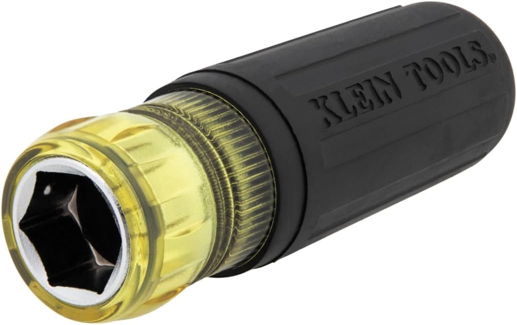 Klein Tools 32809MAGM 11-in-1 Pass-Through Magnetic Multi-Nut Driver, Metric