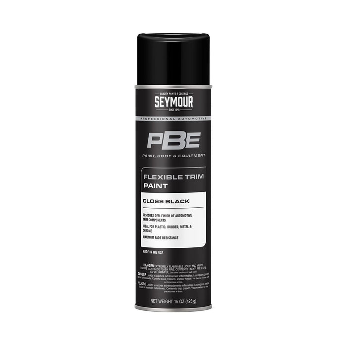 Seymour 20-1677 PBE Professional Trim Spray Paint, Gloss Black