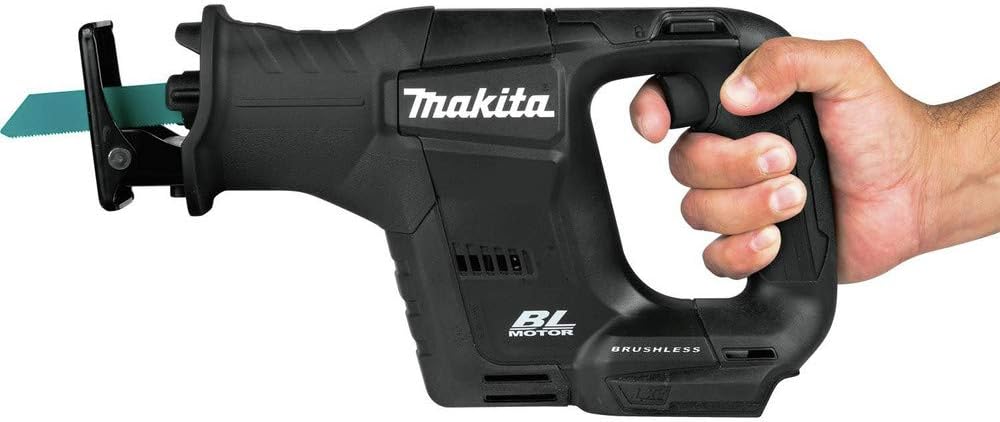 Makita XRJ07ZB 18V LXT Lithium-Ion Sub-Compact Brushless Cordless Recipro Saw, Tool Only