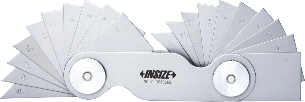 INSIZE 4806-20 Angle Gage, 1 Degree-45 Degree