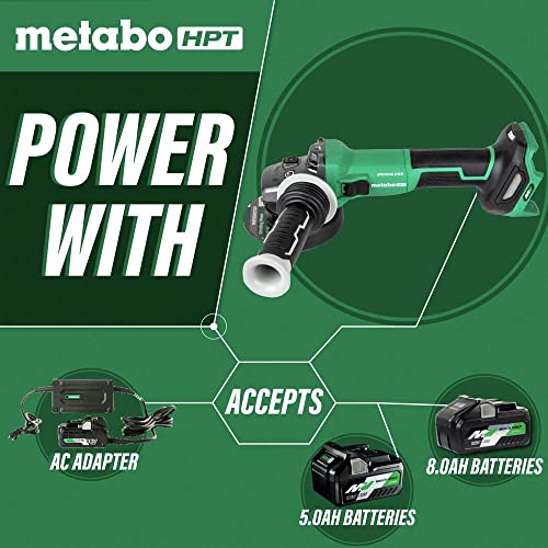 Metabo HPT 36V MultiVolt 4-1/2-Inch Cordless Angle Grinder | (Bare Tool)