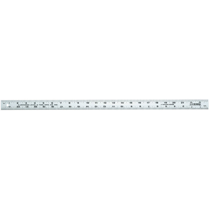 Johnson Level & Tool J124 Aluminum Rule, 24" (Pack of 1)