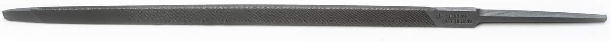 Crescent Nicholson 4" Triangle Single Cut Extra Slim Taper File - 14547MN