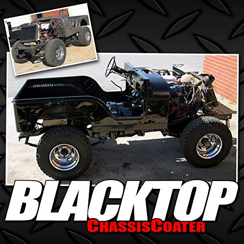 KBS Coatings 8501 Gloss Black BlackTop Chassis Paint - 1 Gallon